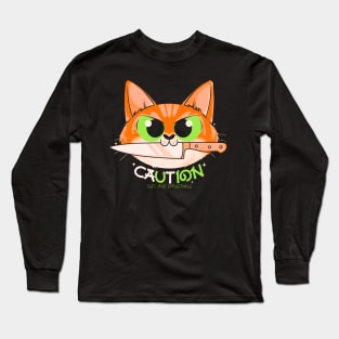 Caution Long Sleeve T-Shirt